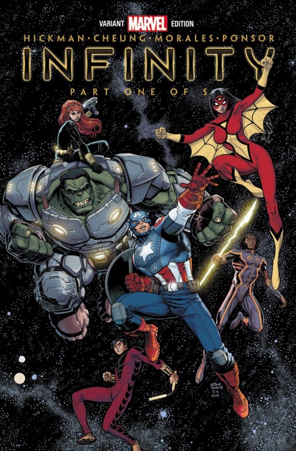 Marvel “Infinity” Variant Cover By – Multiversity Comics