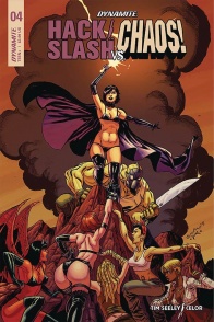 Hack Slash Vs Chaos 4 Multiversity Comics