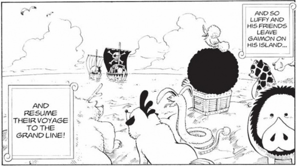 Map of Grand line, Red line and East Blue - One Piece